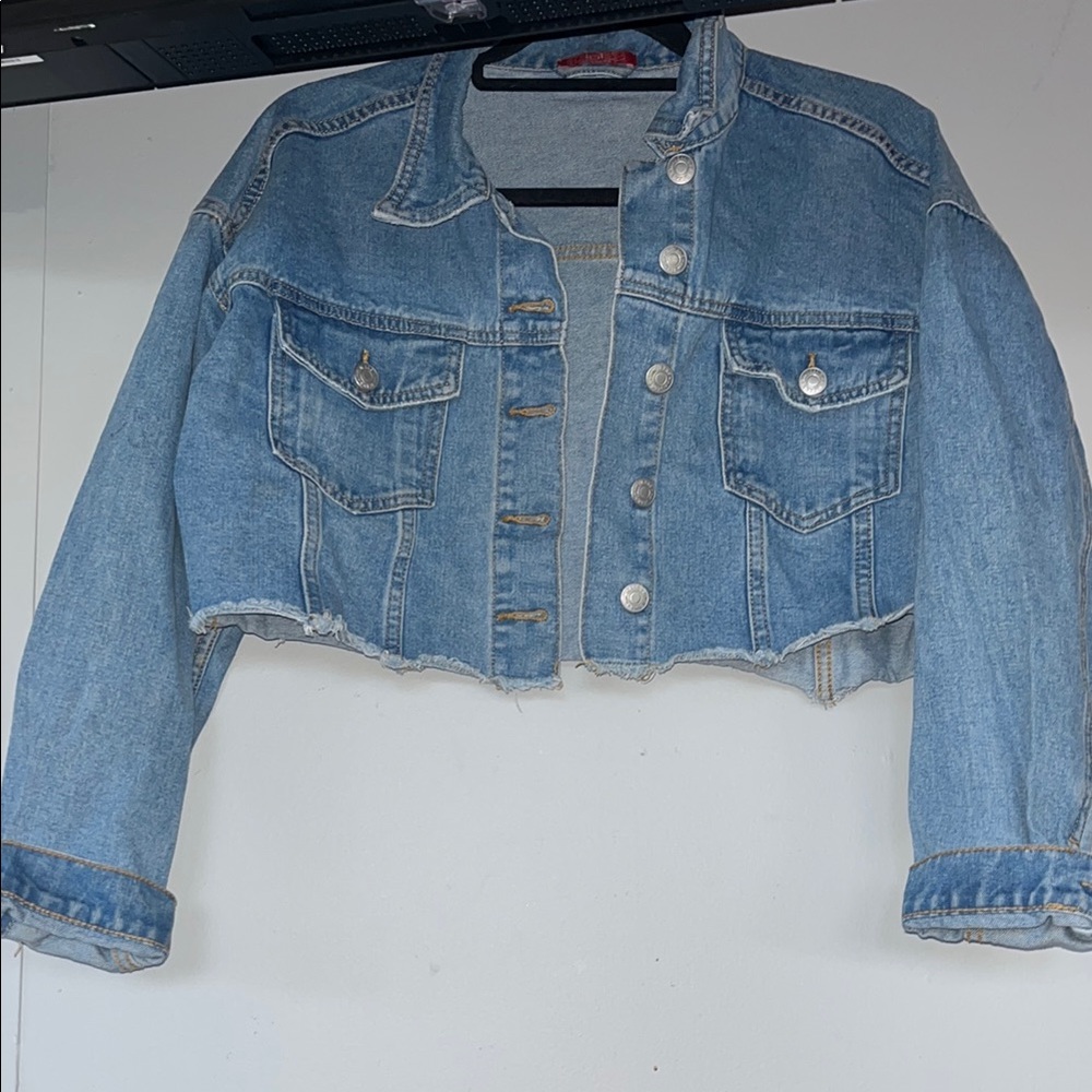 HH Jeans Los Angeles Cropped Denim Jacket